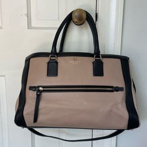 Taupe/Black Kate Spade Purse